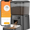 Tajrah 4L Automatic Cat Feeder WiFi App Control Portion Control No Camera Dual Power