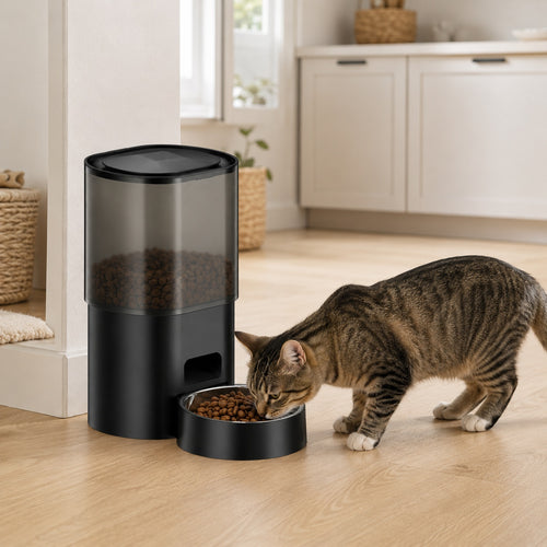 Tajrah 3L Cat Feeder and 2.5L Water Fountain Set WiFi App Voice Recorder No Camera Tajrah