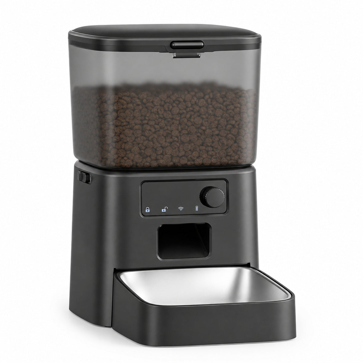 Tajrah 4L Automatic Cat Feeder WiFi App Portion Control No Camera Dual Power Type-C Tajrah