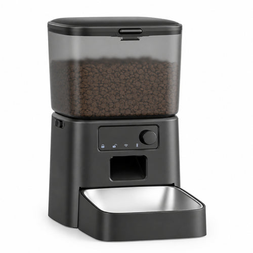 Tajrah 4L Automatic Cat Feeder WiFi App Portion Control No Camera Dual Power Type-C Tajrah