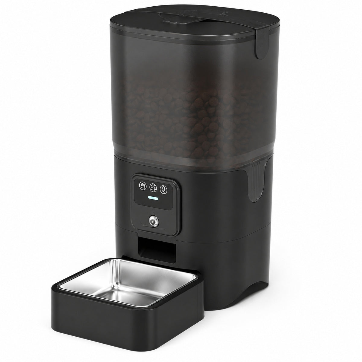 Tajrah 6L Automatic Cat Feeder WiFi Camera App Two Way Audio Dual Power 480P or 720P Tajrah