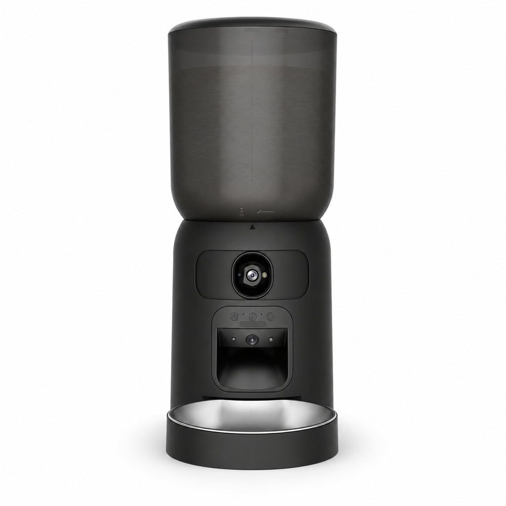 Tajrah 6L Automatic Cat Feeder Dual HD Camera WiFi App Control Motion Alerts aussieloc