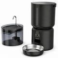 Tajrah Cat Feeder and Water Fountain Set HD Camera WiFi App 4L Feeder 2.2L Fountain Tajrah