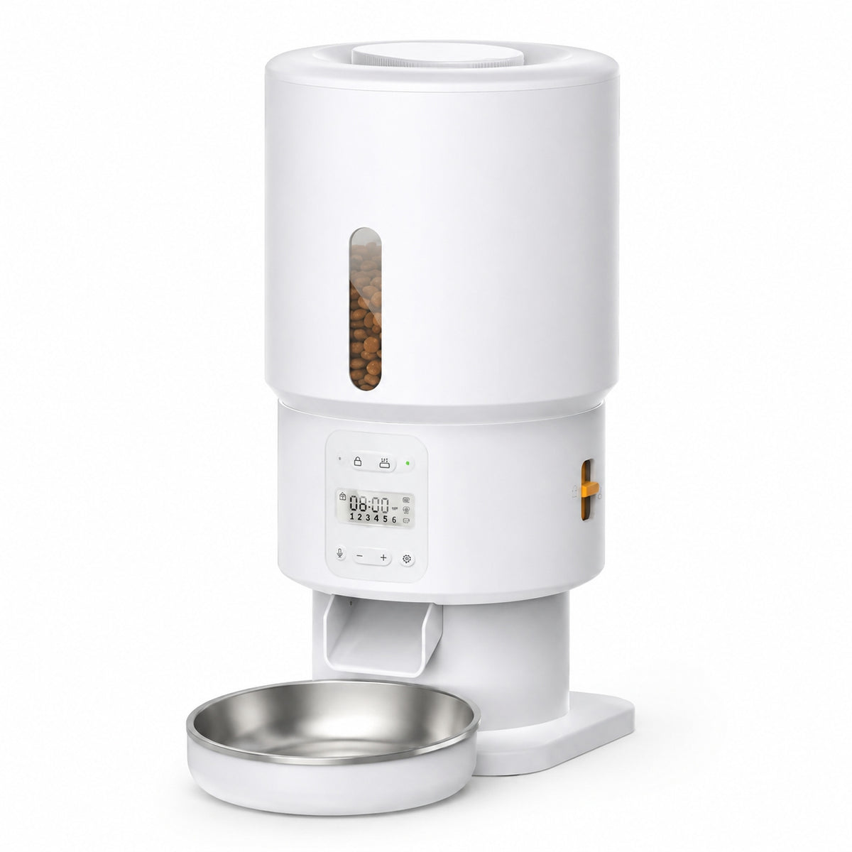 Tajrah 5L Automatic Cat Feeder 1080P HD Camera WiFi App Two Way Audio Timed Dispenser Tajrah